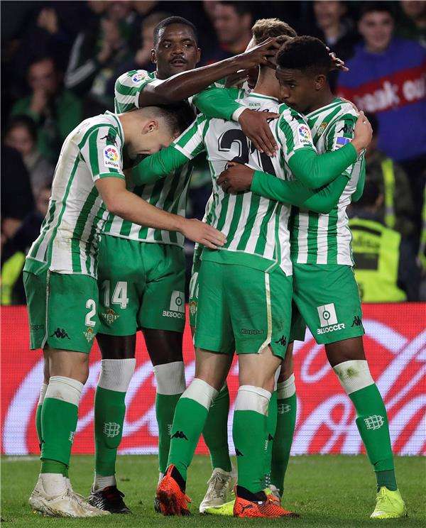 لاعبو ريال بيتيس