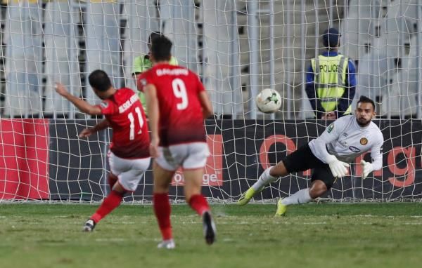 جانب من مباراة الأهلي والترجي