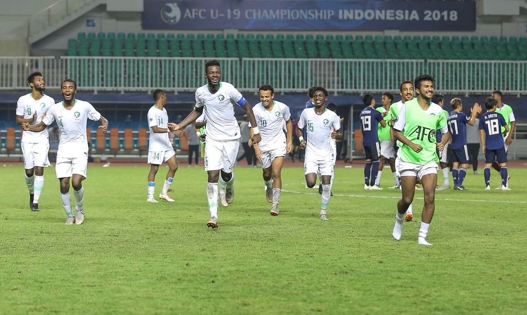 لاعبو منتخب السعودية للشباب