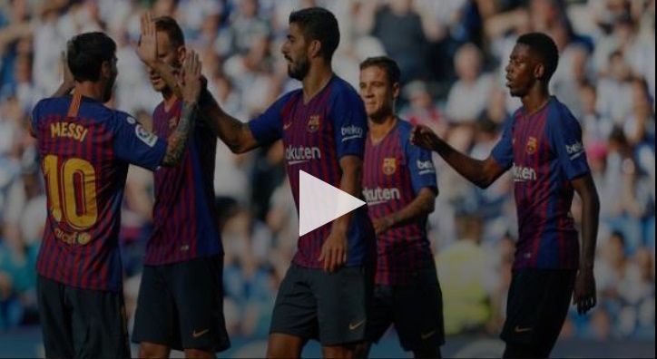 لاعبو برشلونة