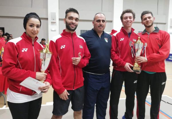 منتخب الأردن للريشة الطائرة