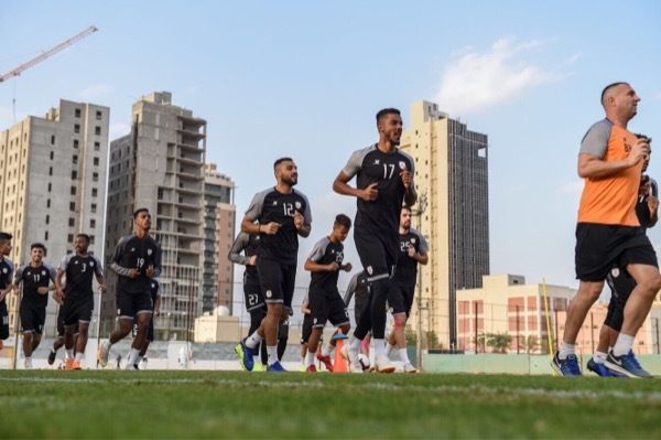 جانب من التدريبات