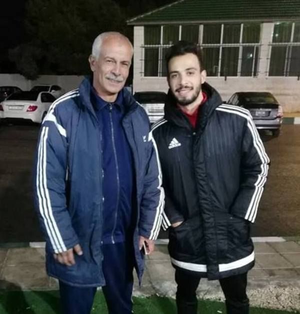 شلباية مع صالح بعد تدريب اليوم