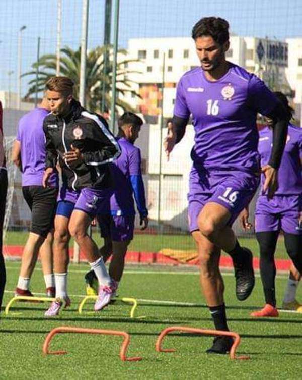 من تدريبات الوداد اليوم 