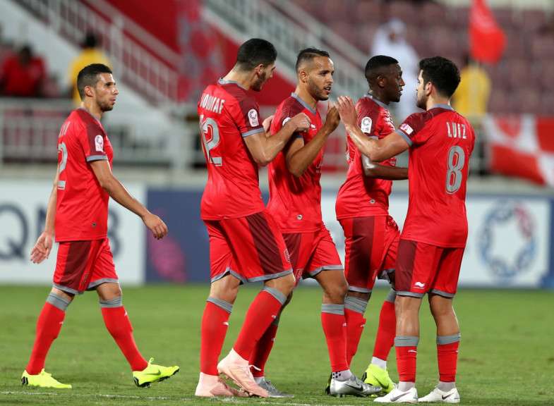 لاعبو الدحيل