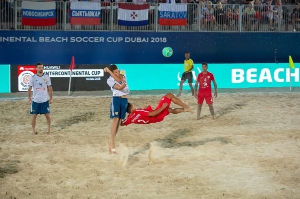 من مباراة روسيا وتاهيتي