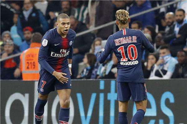 نيمار ومبابي مع سان جيرمان