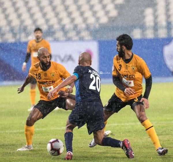 جانب من المباراة