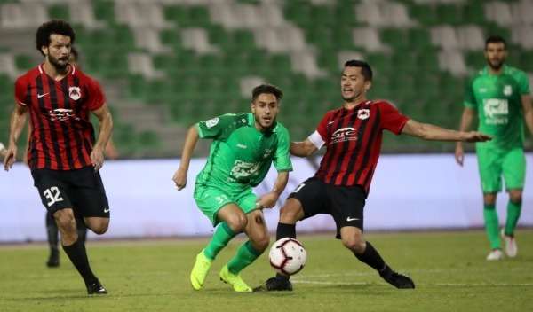 جانب من المباراة