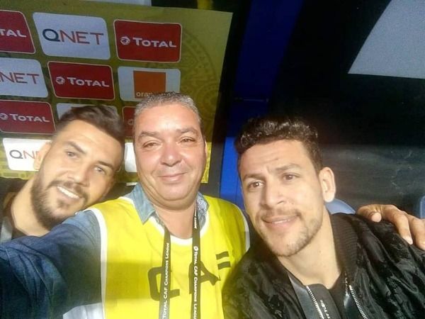 يوسف وبلقروي في ملعب رادس