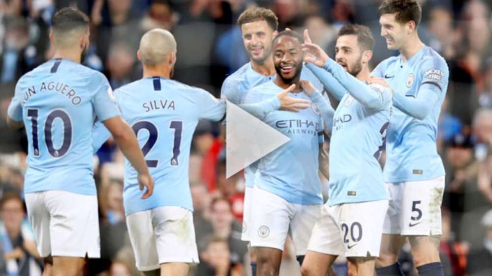 لاعبو مانشستر سيتي