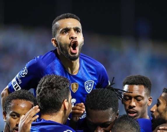 لاعبو الهلال السعودي