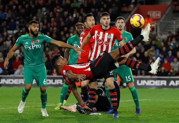 لقطة من المباراة