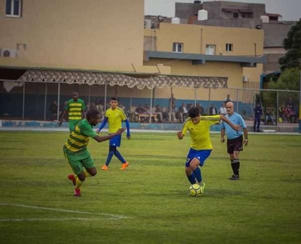 جانب من المباراة