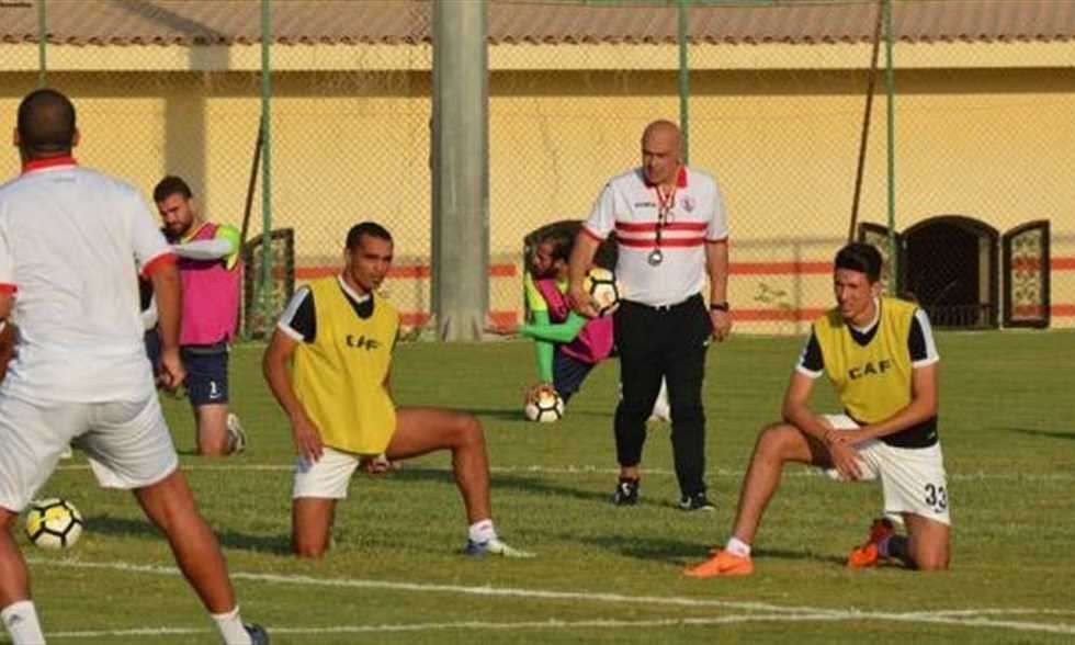 صورة أرشيفية - من تدريبات الزمالك