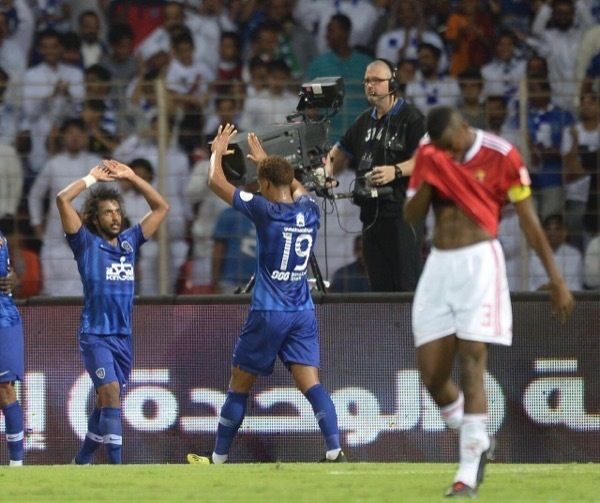 فرحة الهلال بالتسجيل