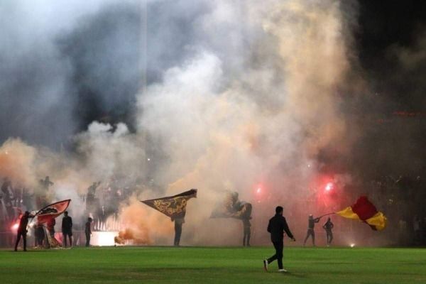 جماهير الترجي قبل إياب النهائي الإفريقي