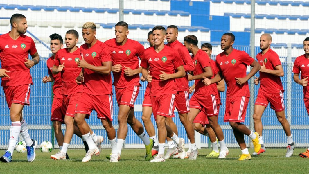لاعبو منتخب المغرب