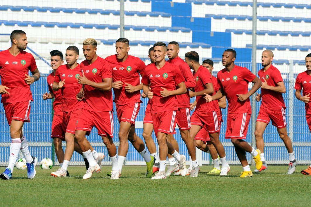 لاعبو منتخب المغرب
