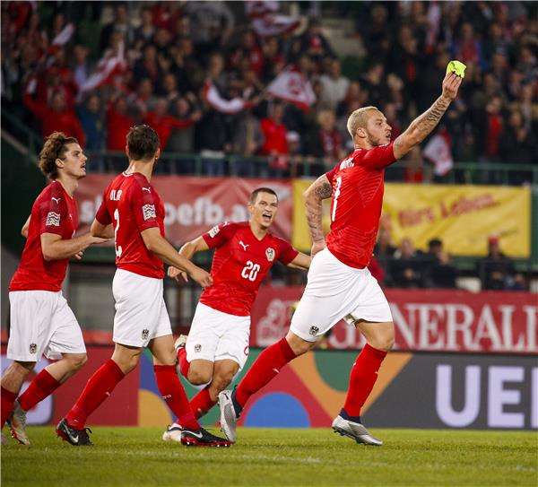 لاعبو النمسا