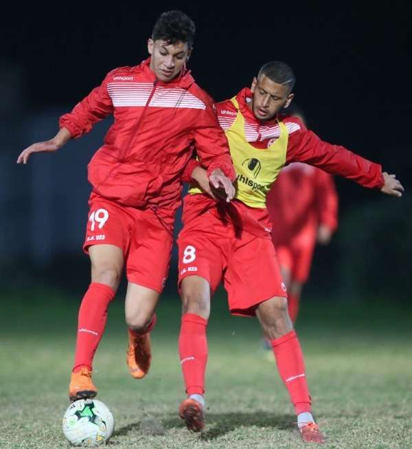 من تدريبات منتخب تونس الأولمبي