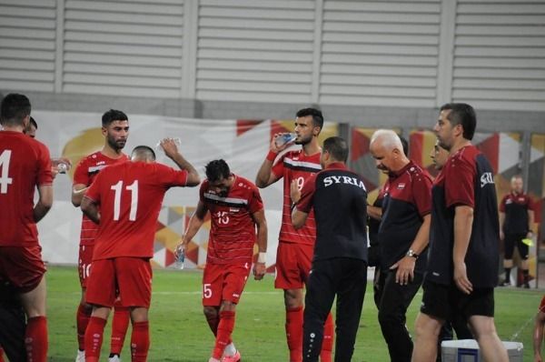 لاعبو منتخب سوريا 