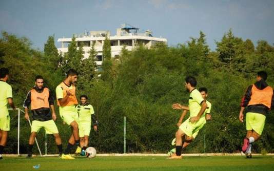 من مران فريق تشرين