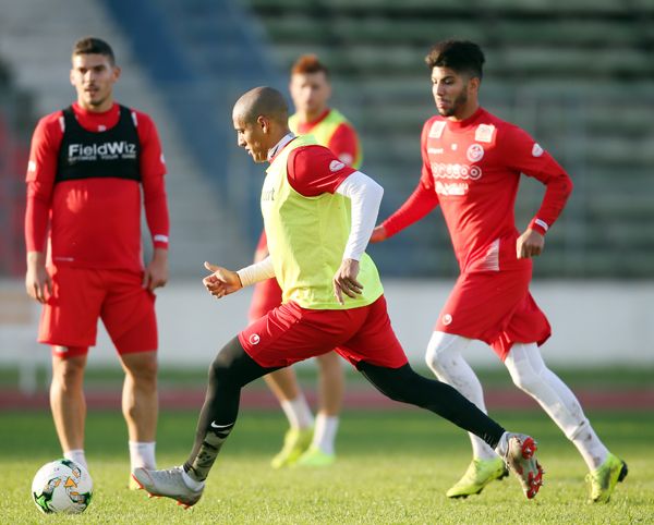 من تدريبات منتخب تونس