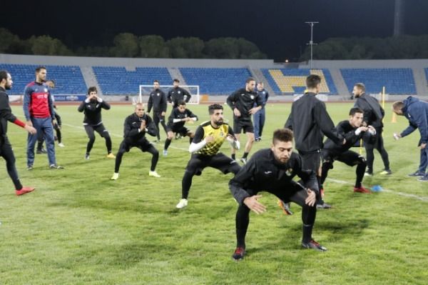 من تدريبات المنتخب الأردني