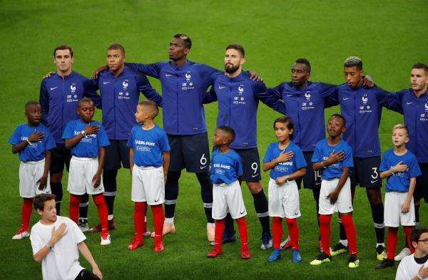 لاعبو فرنسا