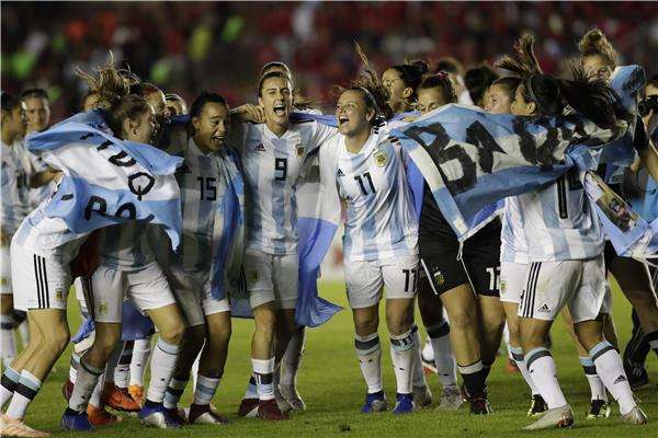 لاعبات الأرجنتين