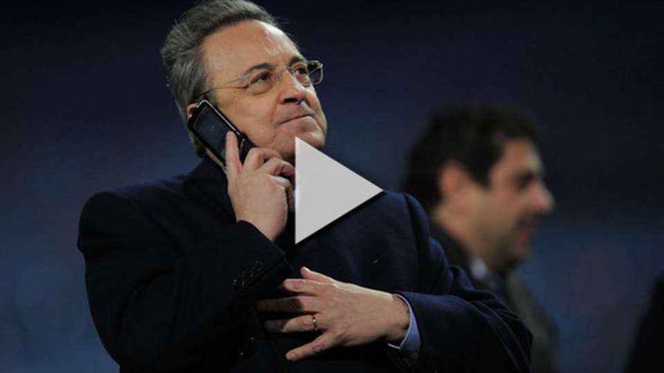 فلورنتينو بيريز رئيس ريال مدريد