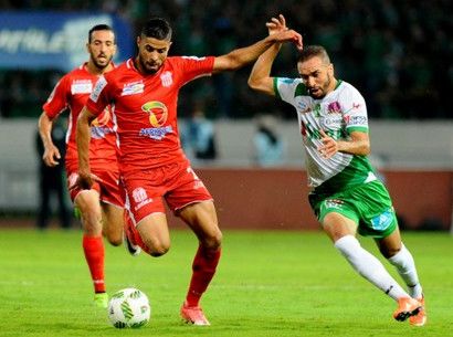 من لقاء سابق بين الرجاء وحسنية أكادير