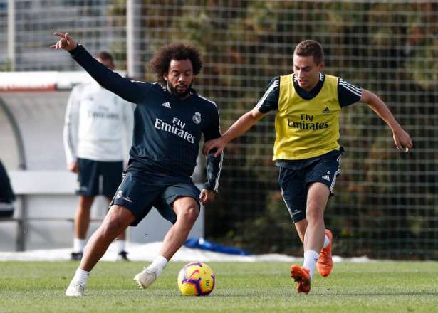 من مران ريال مدريد