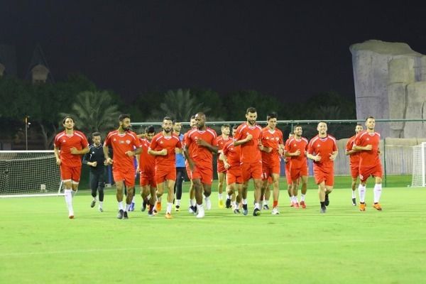 من تدريبات منتخب فلسطين