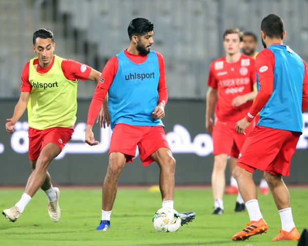 من مران منتخب تونس