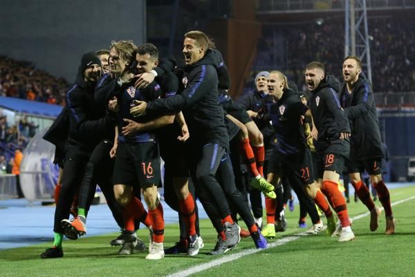 لاعبو منتخب كرواتيا