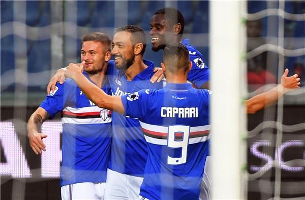 لاعبو سامبدوريا