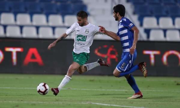 من إحدى مباريات الخور