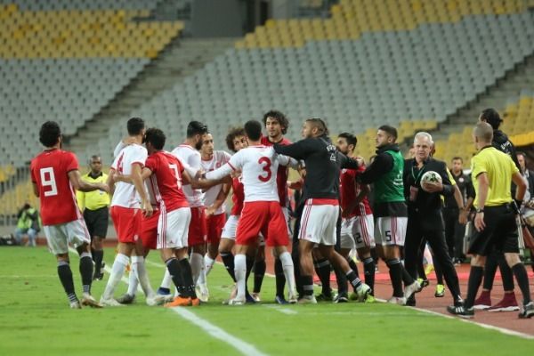 جانب من المشادة - تصوير أحمد عواد