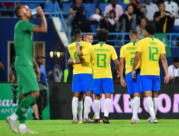 لاعبو البرازيل