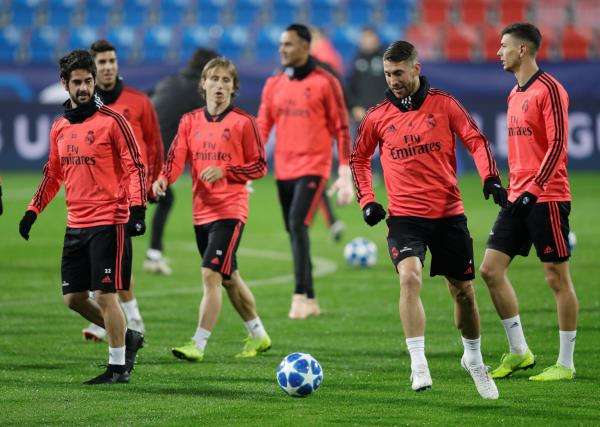 تدريبات ريال مدريد - أرشيفية