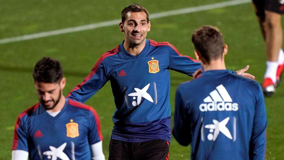 أوتو في تدريبات إسبانيا