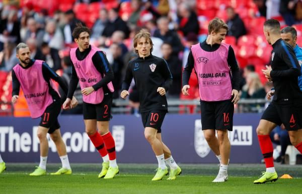 فرساليكو مع لاعبي كرواتيا