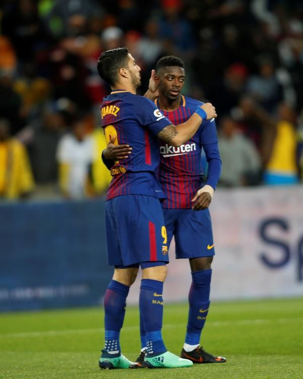 سواريز وديمبلي 