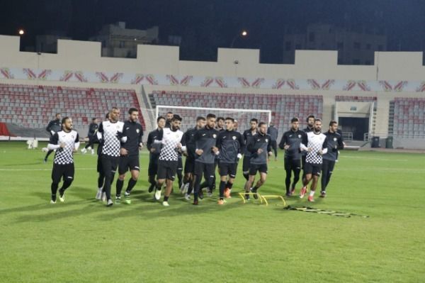 من تدريبات منتخب الأردن
