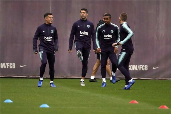 لاعبو برشلونة