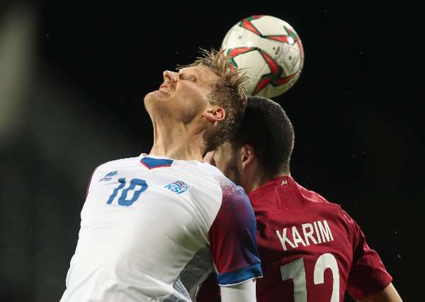 من إحدى مباريات قطر