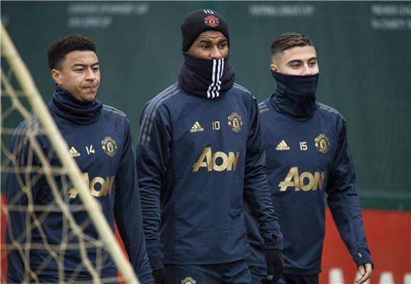 لاعبو مانشستر يونايتد