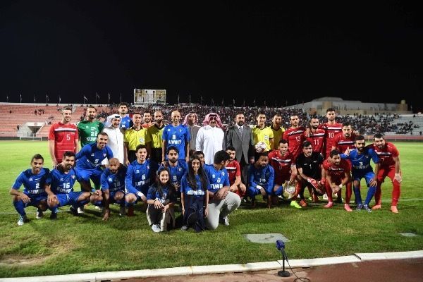 منتخبا سوريا والكويت